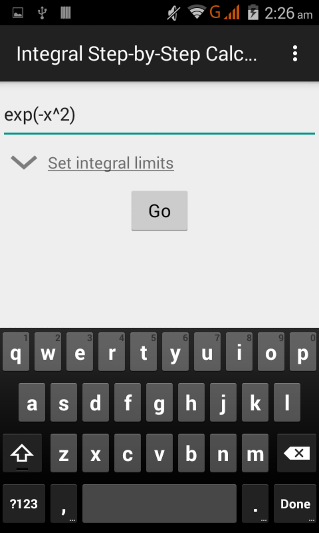 Set integer. Animation Calc for Android Studio. Old Android.