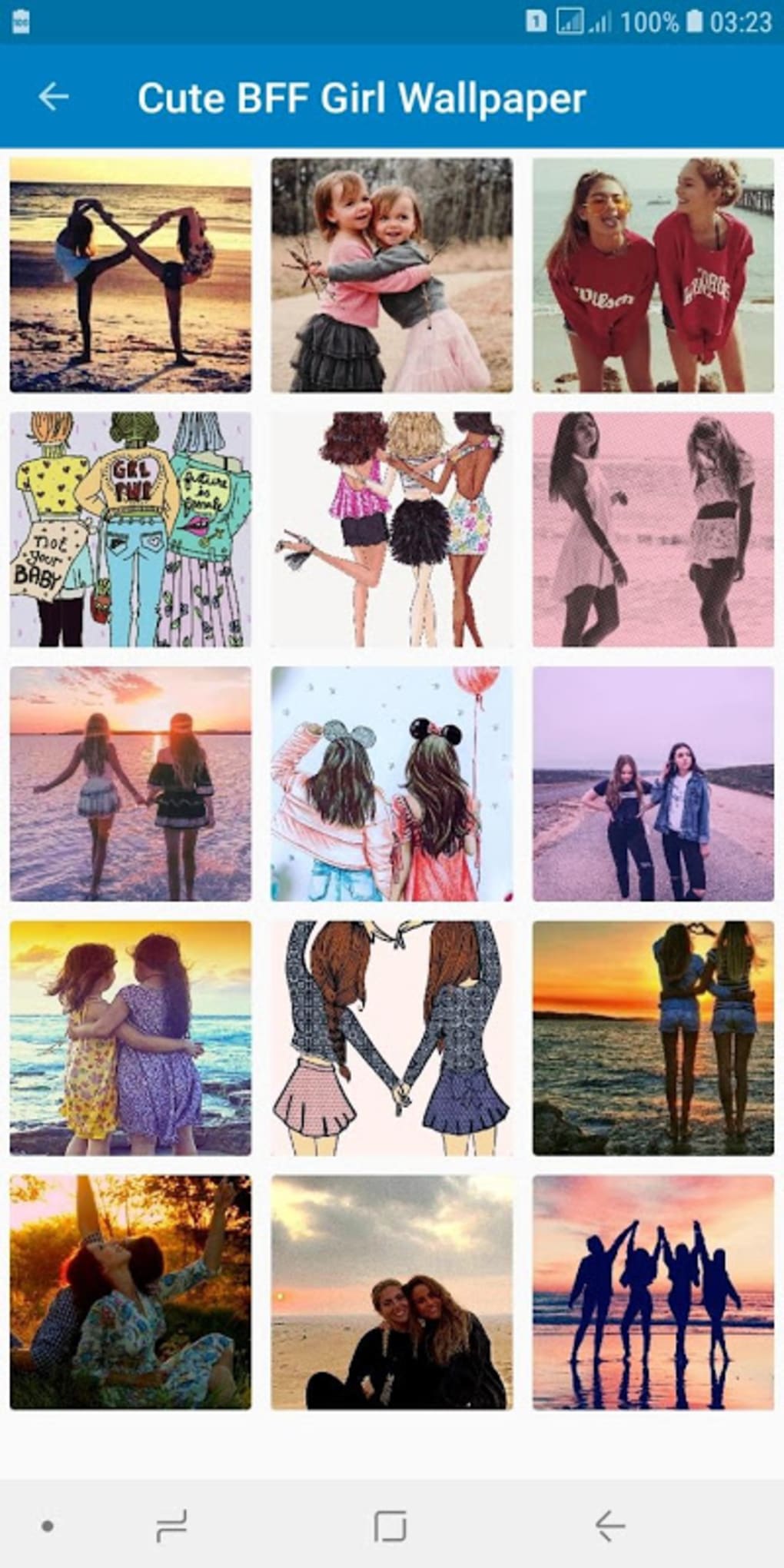  BFF Best Friend Forever Wallpaper  Cute BFF APK pour Android Télécharger