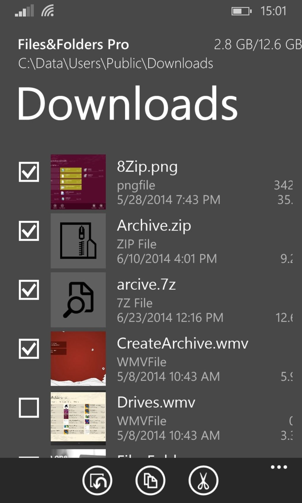 File. File folder Windows.