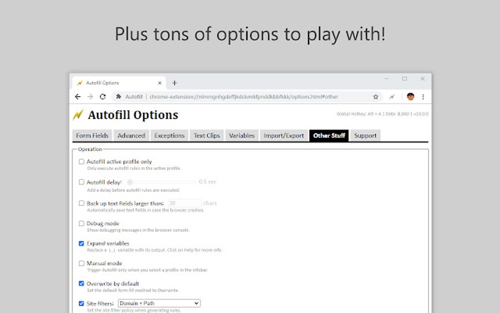 Autofill for google chrome extension download