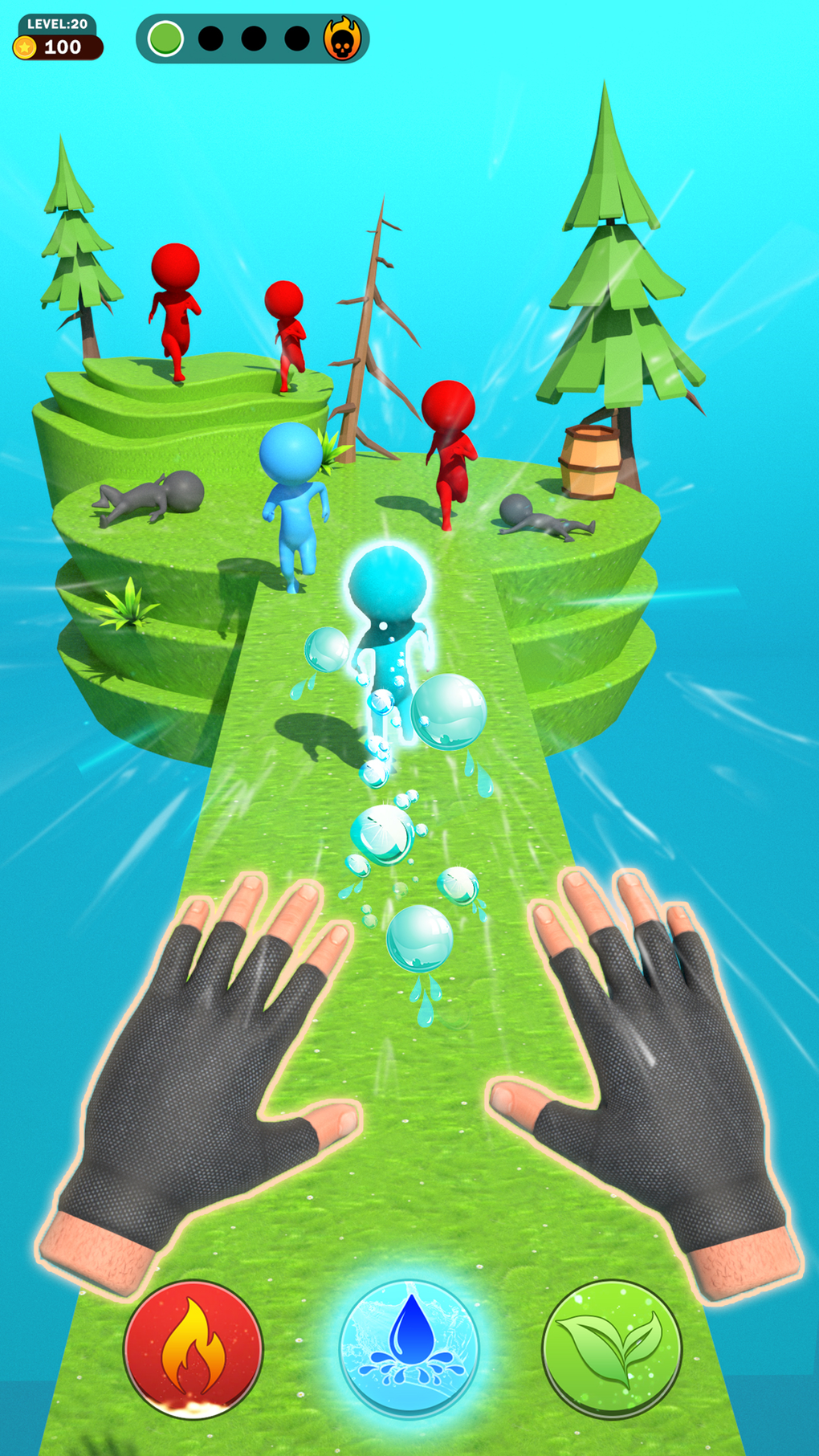 Element Fighter Magical Hands IPhone element-fighter-magical-hands-iphone