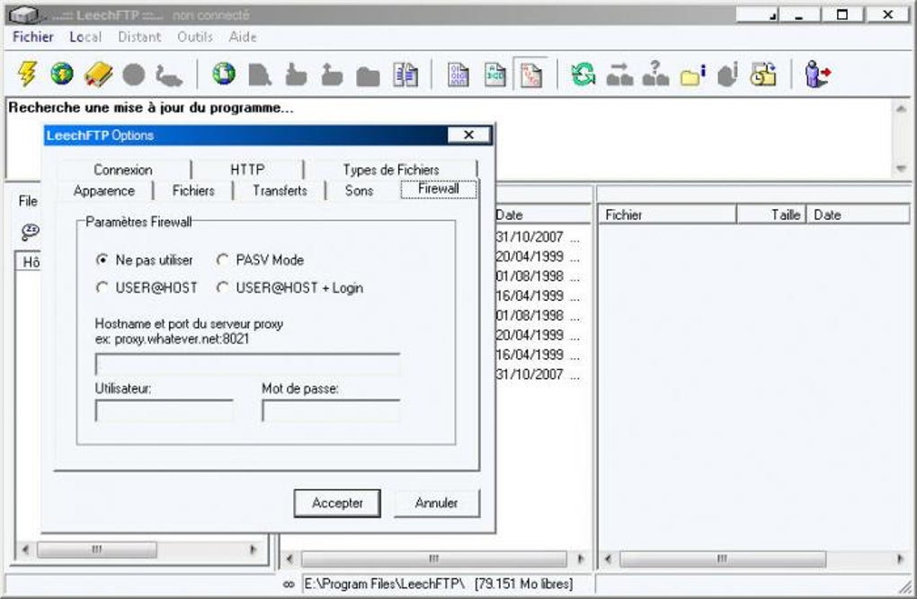 TÉLÉCHARGER LEECHFTP FRANCAIS FRANCAIS TÉLÉCHARGER LEECHFTP