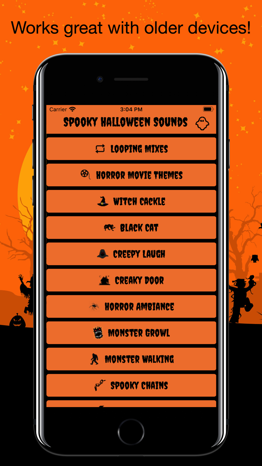 Spooky Halloween Sounds для iPhone — Скачать