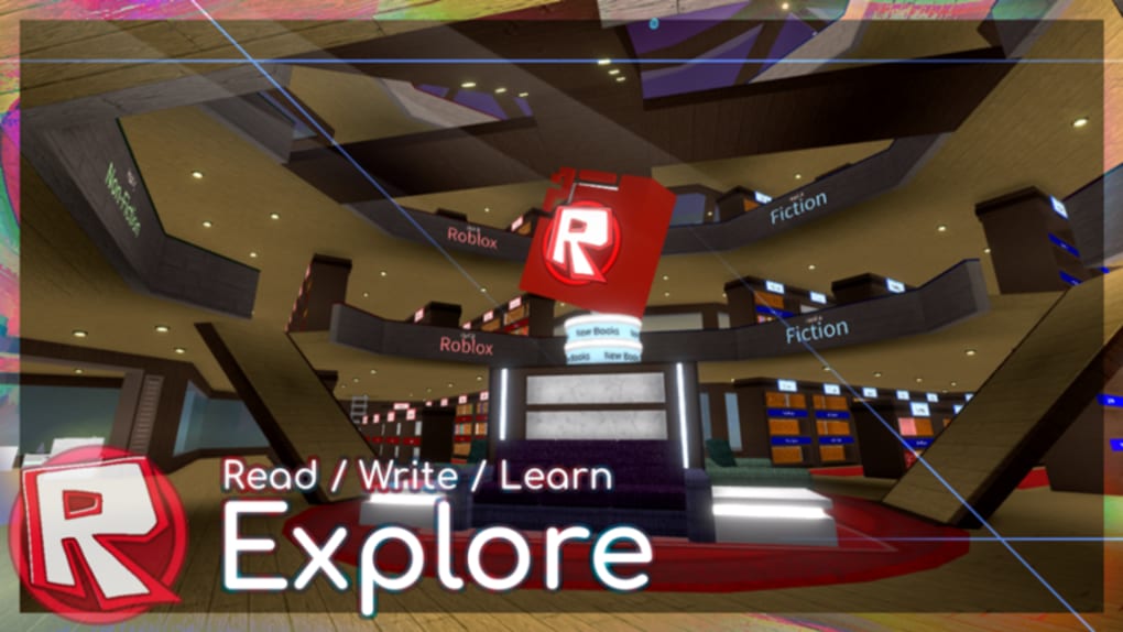 Roblox com library logo