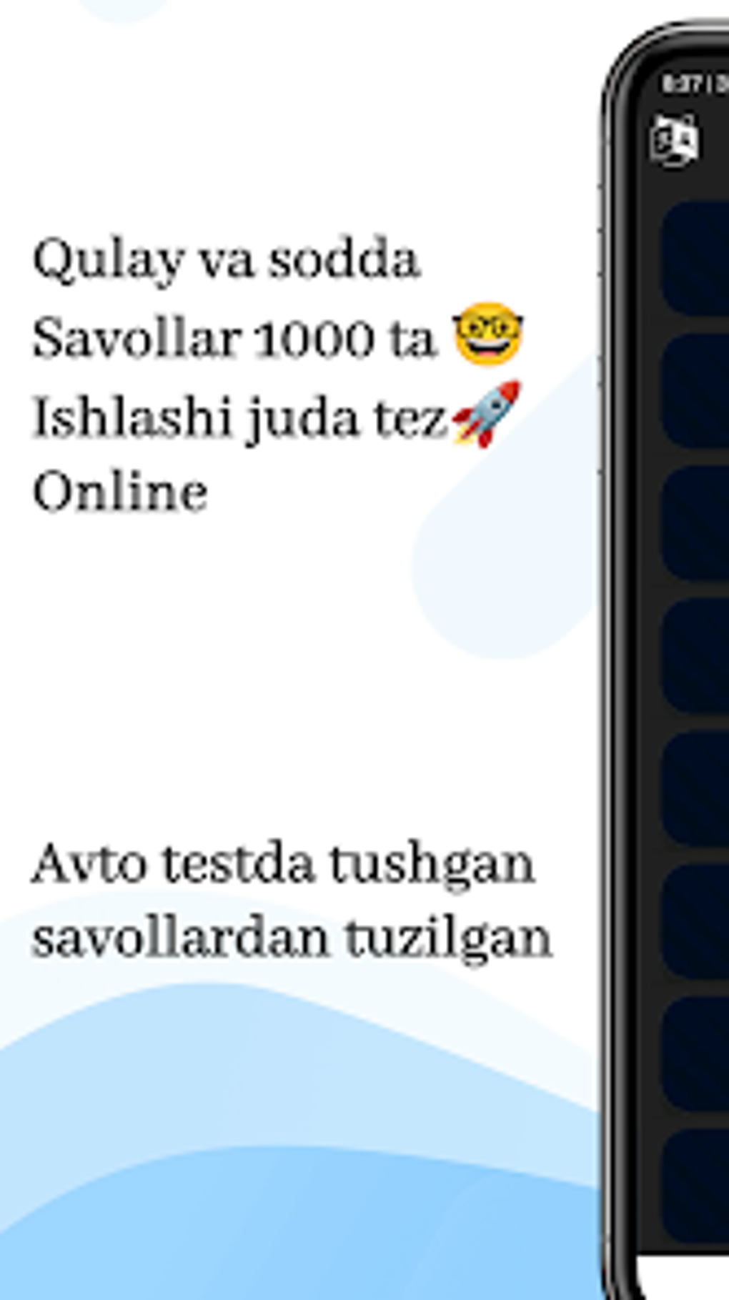 Avto Test - 1000 ta savol для Android — Скачать