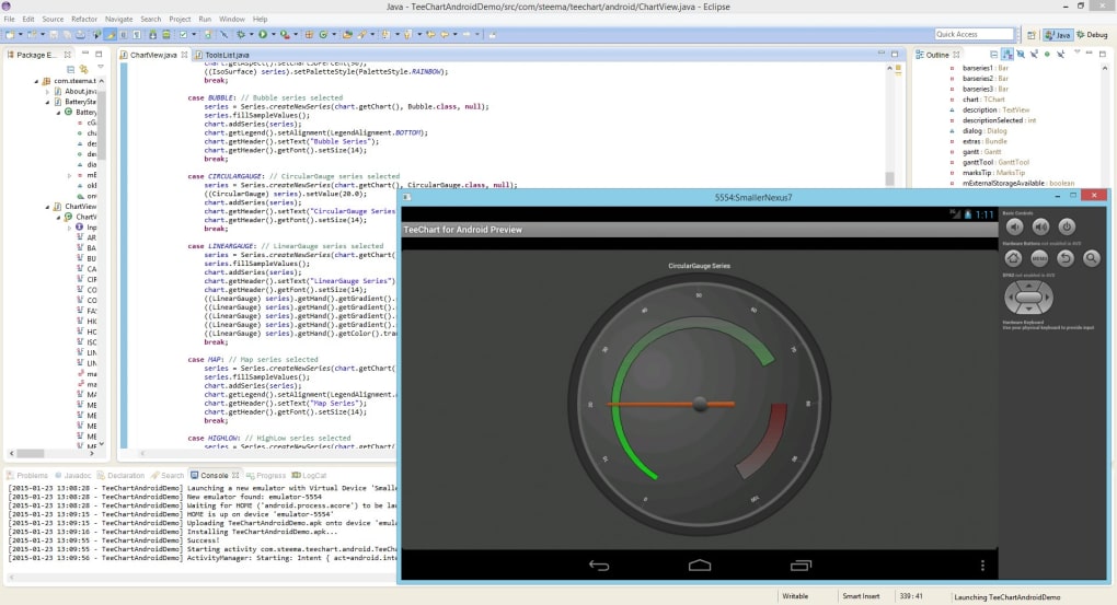 TeeChart Java for Android - Download