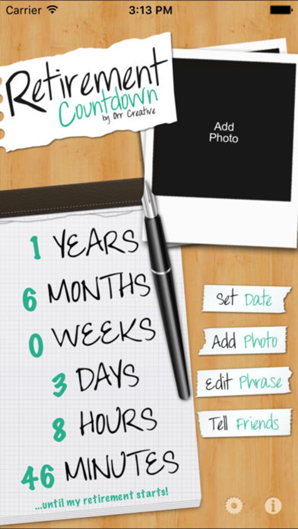 My Retirement Countdown para iPhone Download