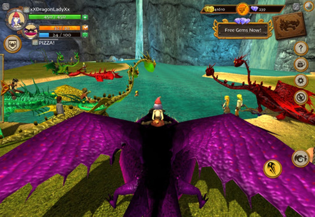 School of dragons o jogo como treinar o seu dragão