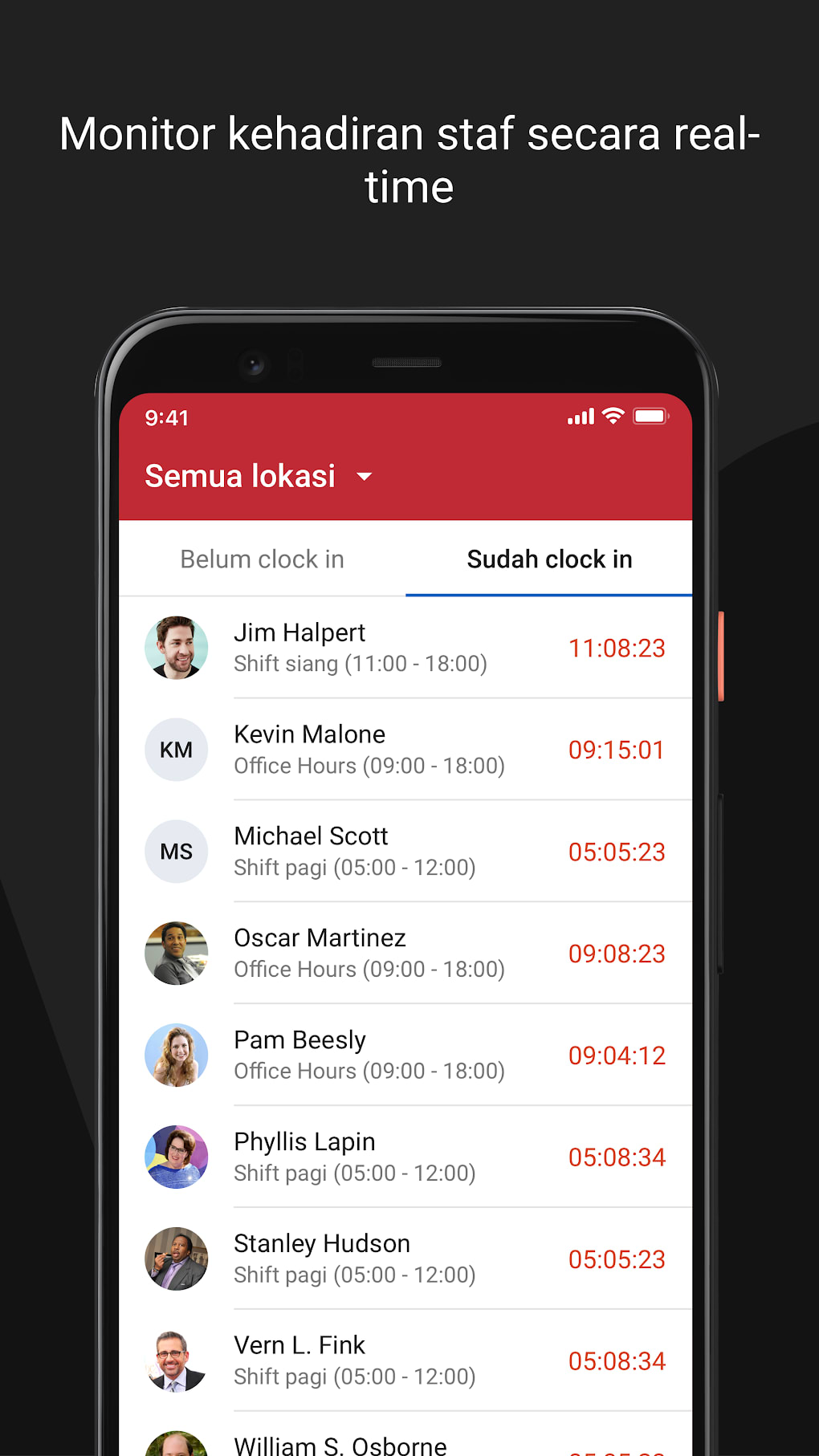 Attendance By Talenta Aplikasi Absensi Karyawan لنظام Android تنزيل 4182