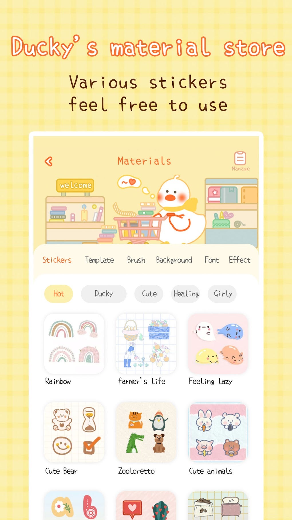 Ducky Notes Cute Diary App For Android Download
