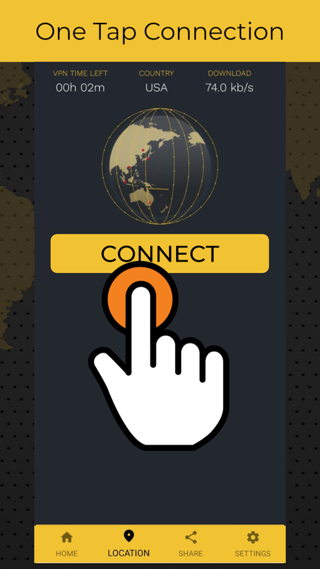 One Tap VPN APK Download for Android Free