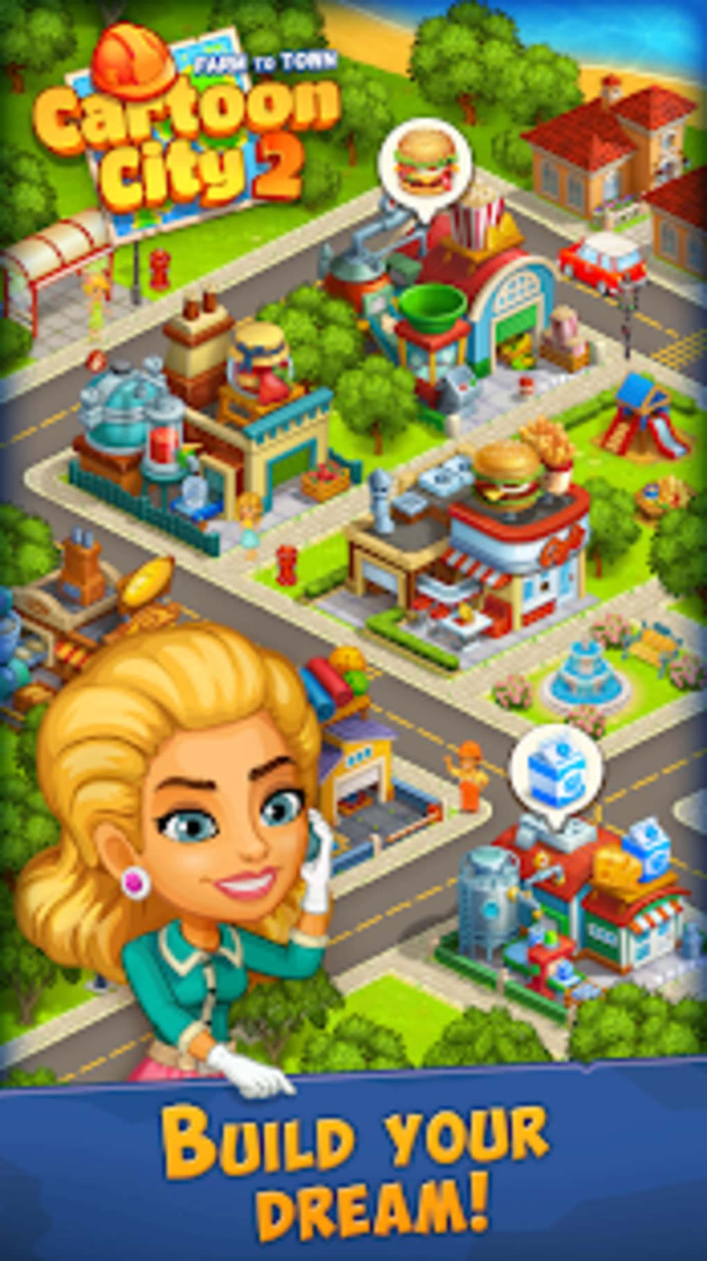 Cartoon City 2 Farm to Town for Android - 無料・ダウンロード