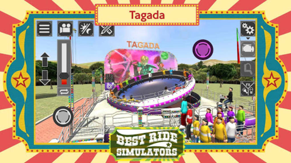 Tagada Simulator Funfair Amusement Park Para Android - roblox egg hunt 2019 theme park