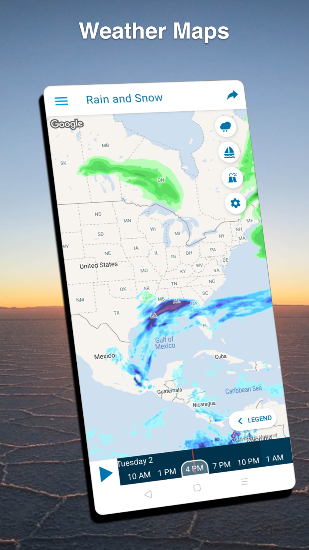 Weather Radar - Meteored News APK для Android — Скачать