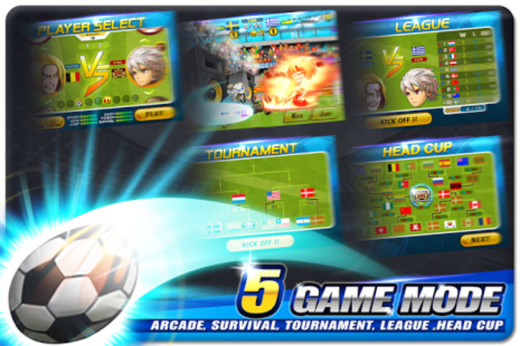 Head Soccer APK + Mod 6.19 - Download Free for Android