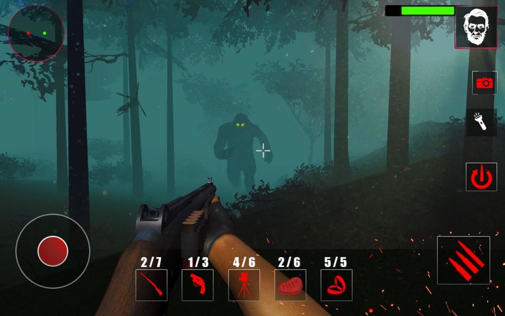 Bigfoot Hunting Horror Games Game for Android - Download