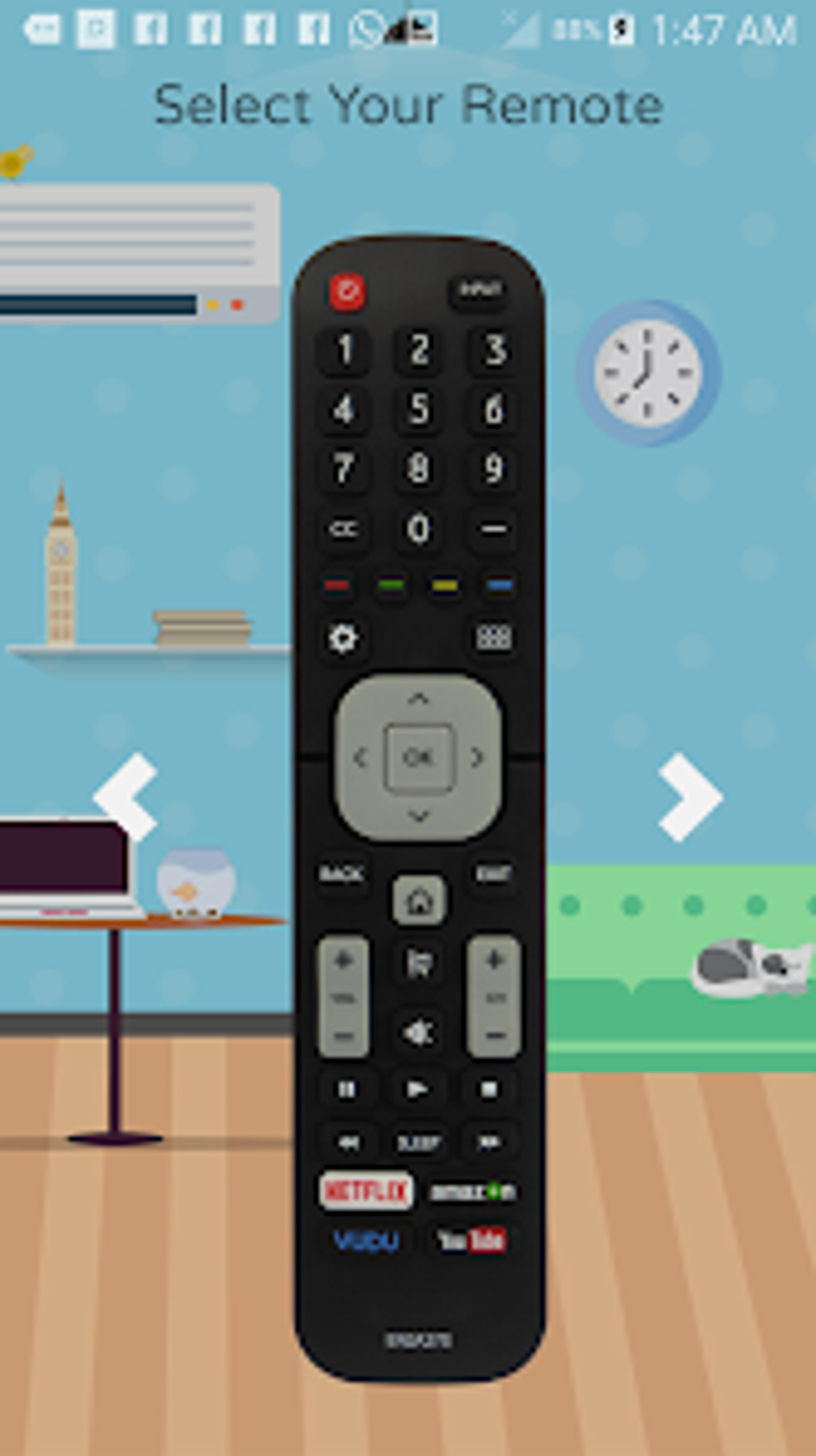 Remote Control For Sharp TV для Android — Скачать