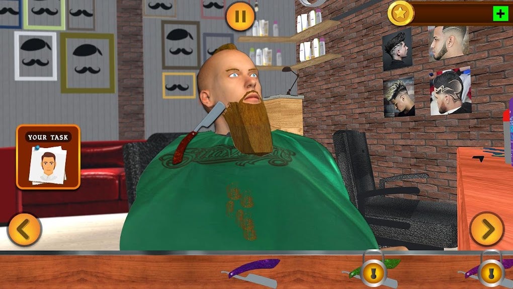 Download Virtual Barber Shop Simulator: Hair Cut Game 2020 android