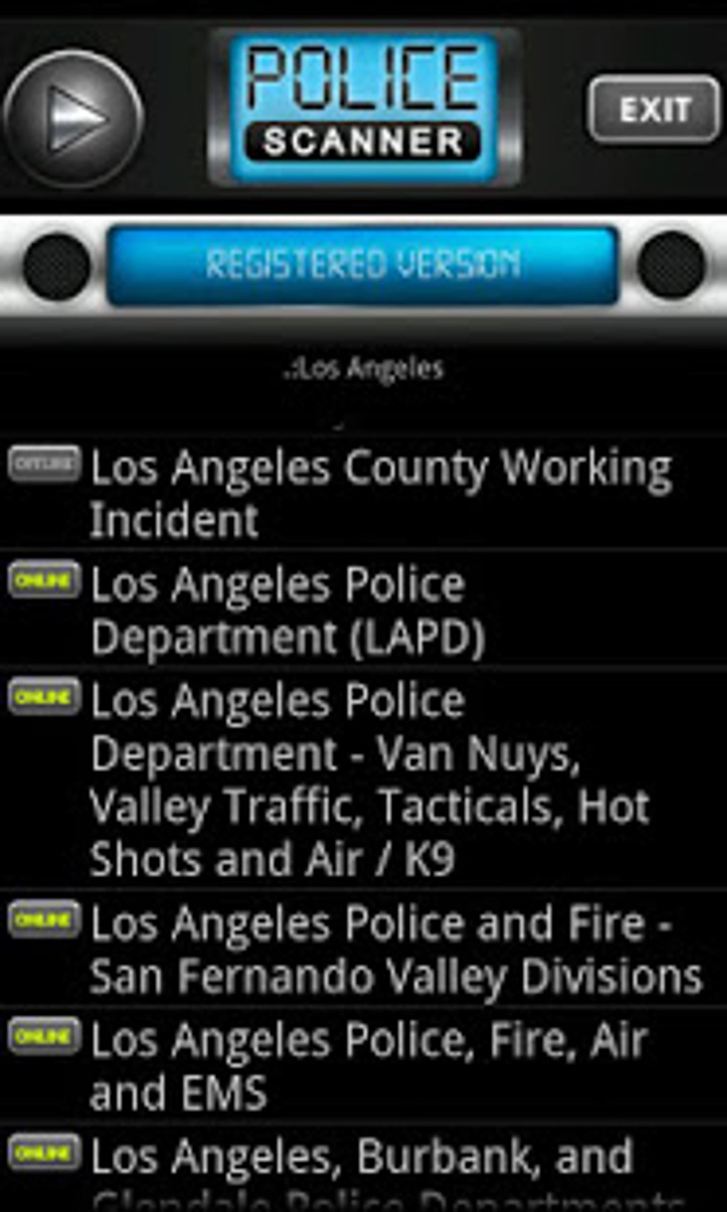 Pc police scanner download