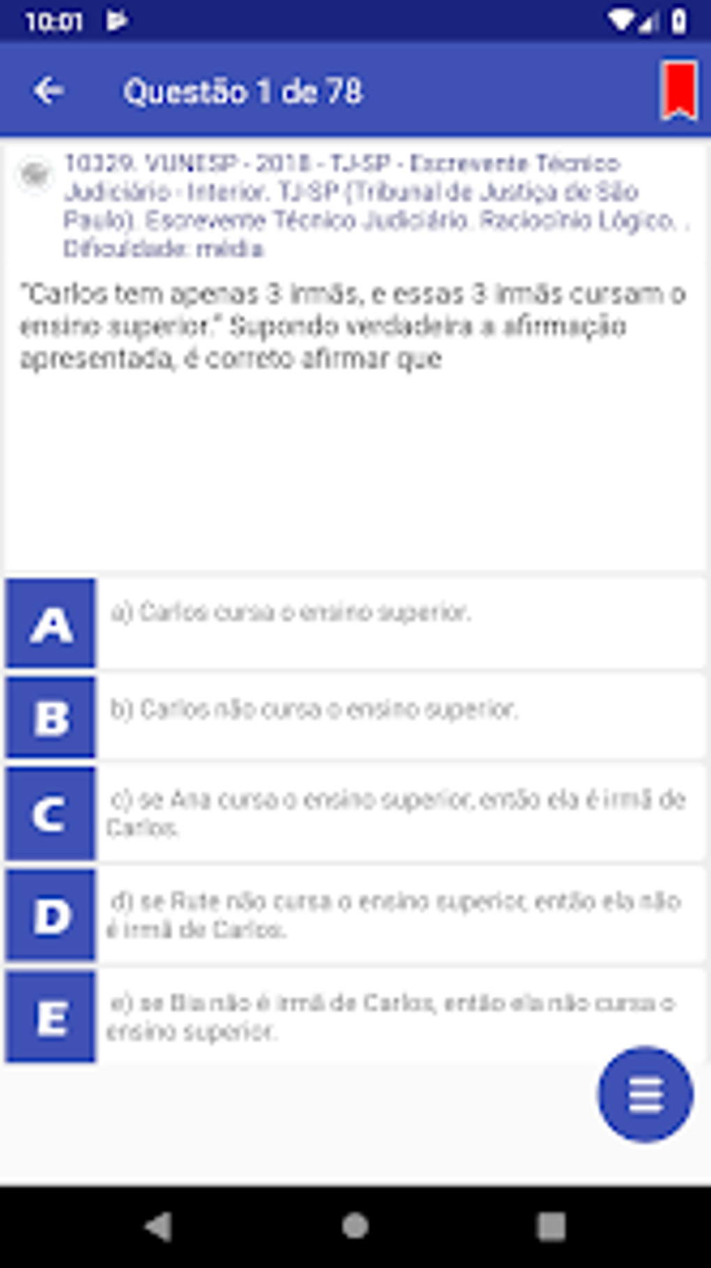 Questões Grátis for Android - Download