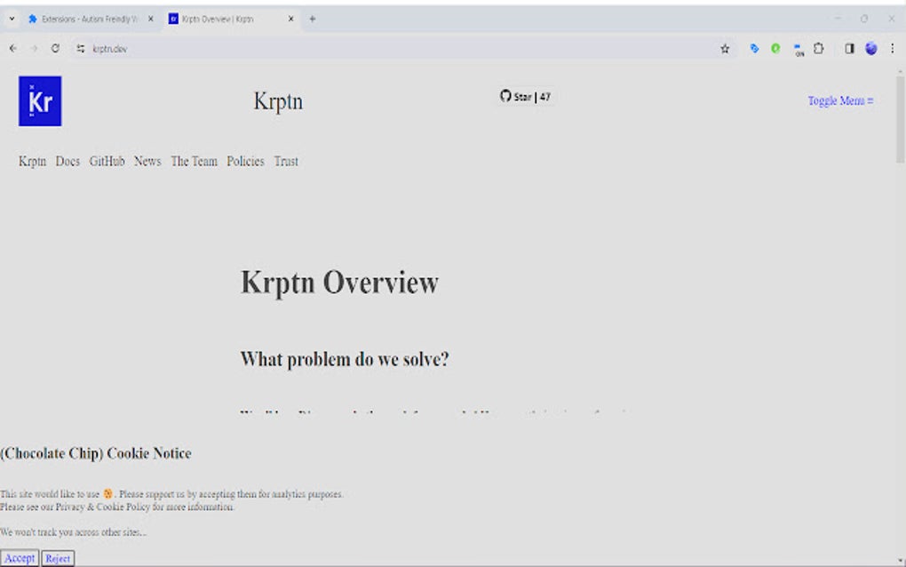 Autism friendly web for google chrome extension download
