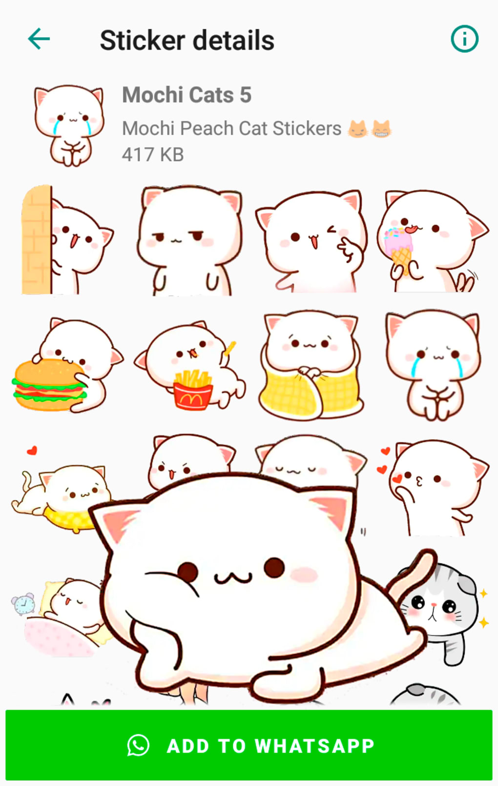 Mochi Cat Stickers for WhatsAp - Apps on Google Play