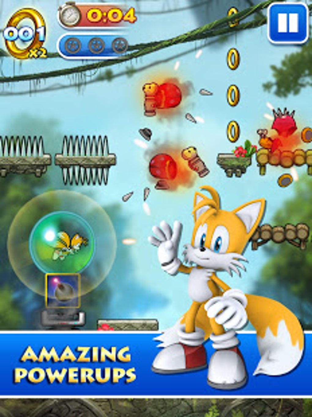 Sonic Jump Pro для Android — Скачать