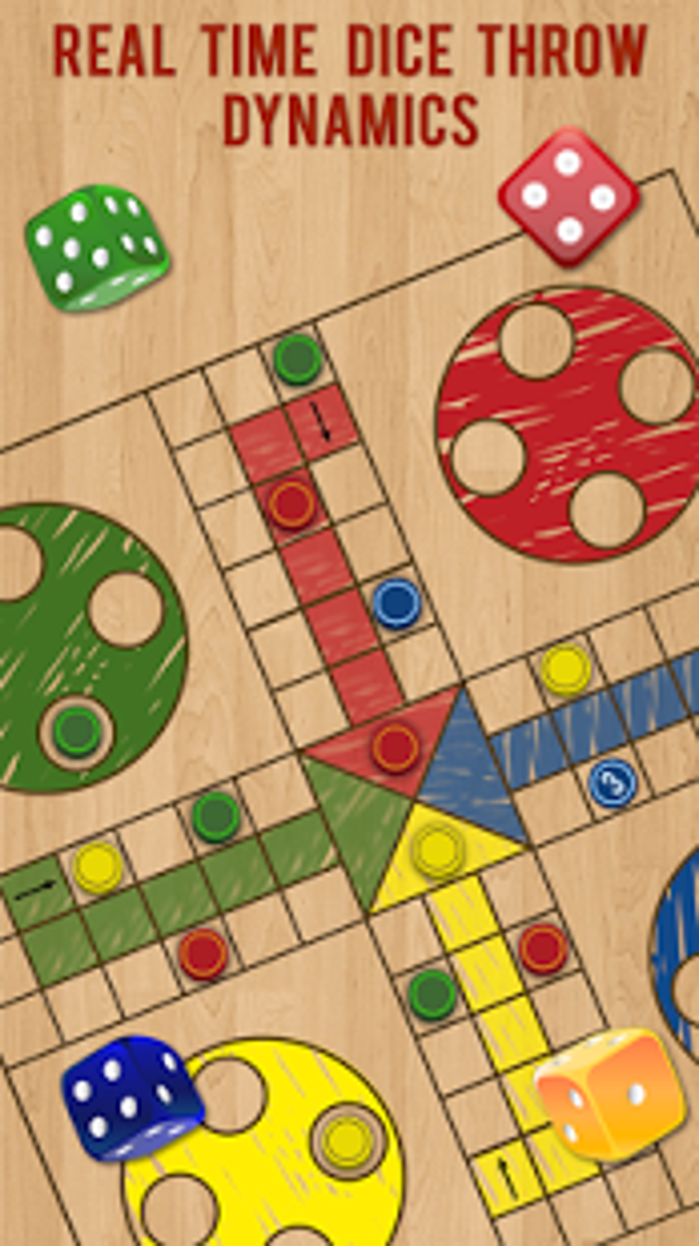 Jeux classique Parchis, parchisi, Ludo King (Jeux d'intelligence)