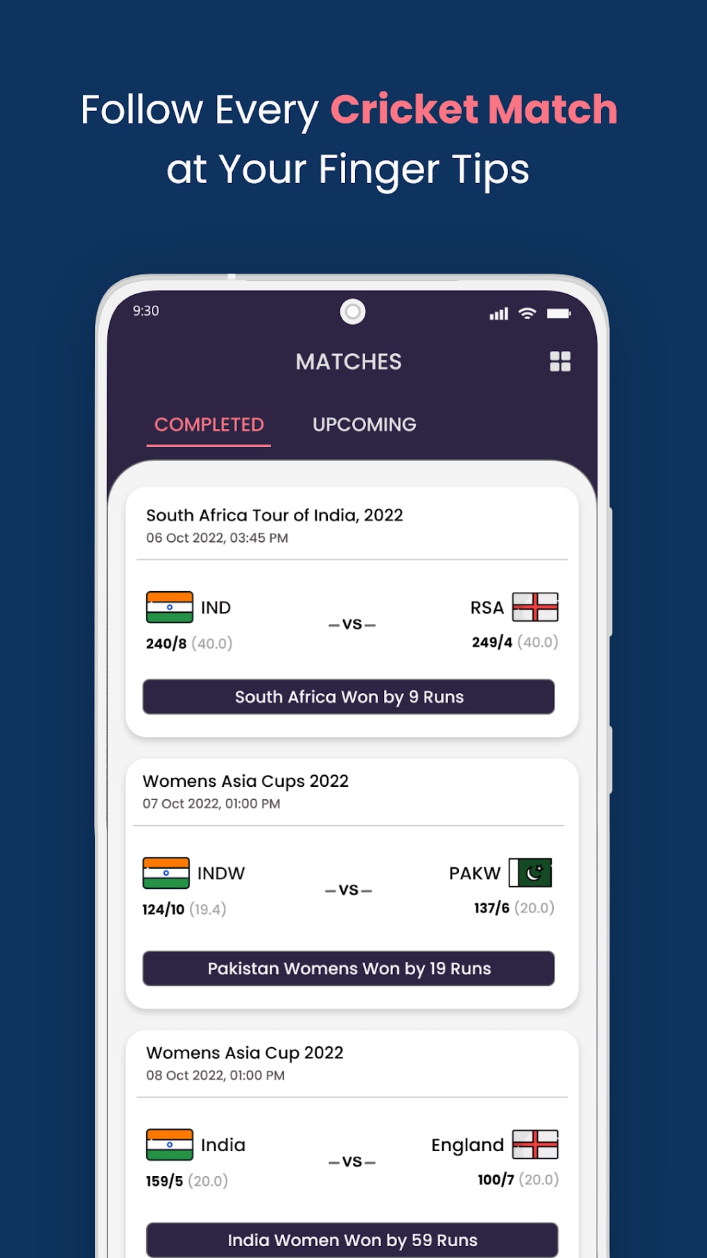 Live Cricket Score - CrickZone for Android