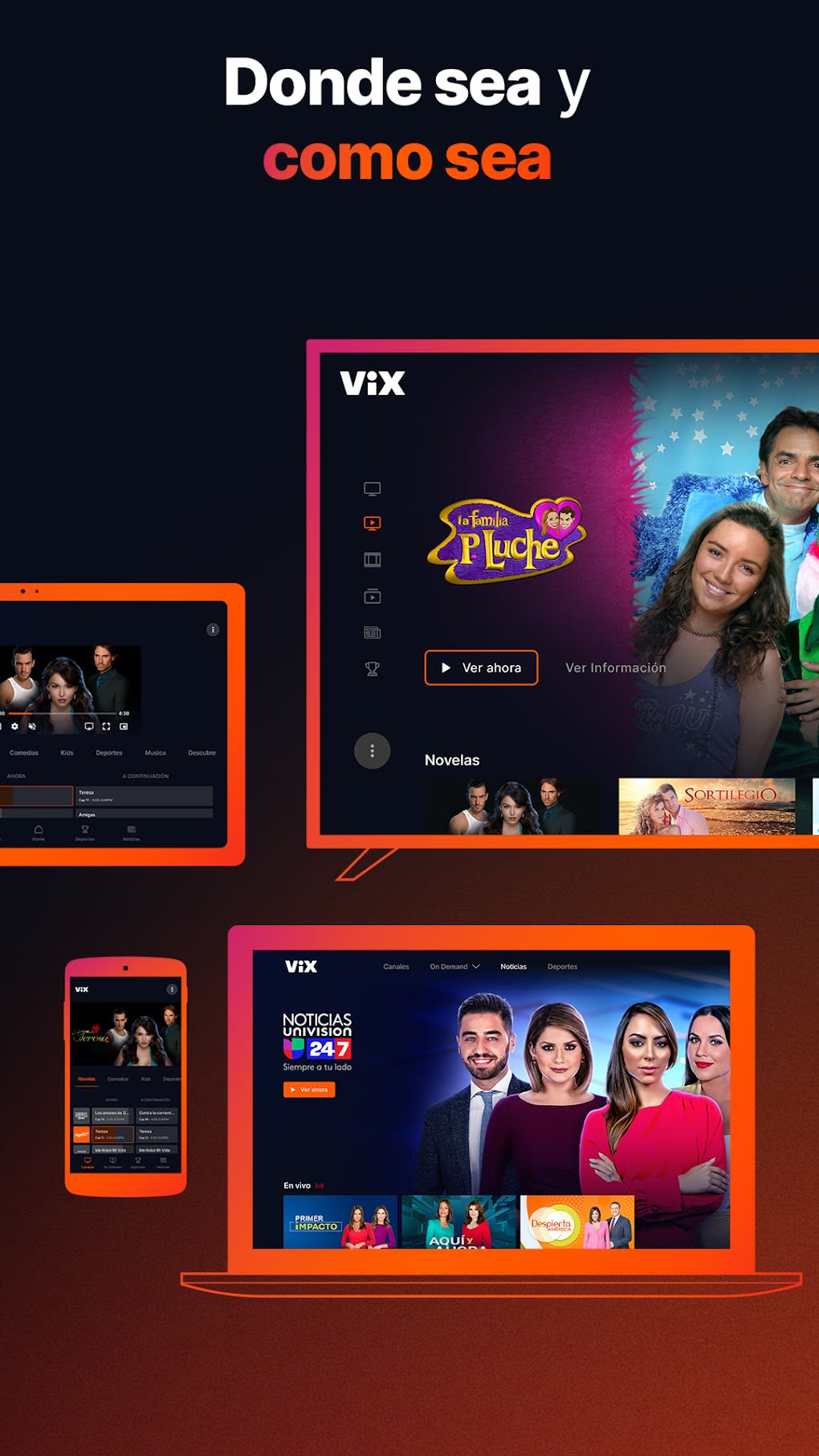 Download VIX - CINE. TV. GRATIS. App for PC / Windows / Computer