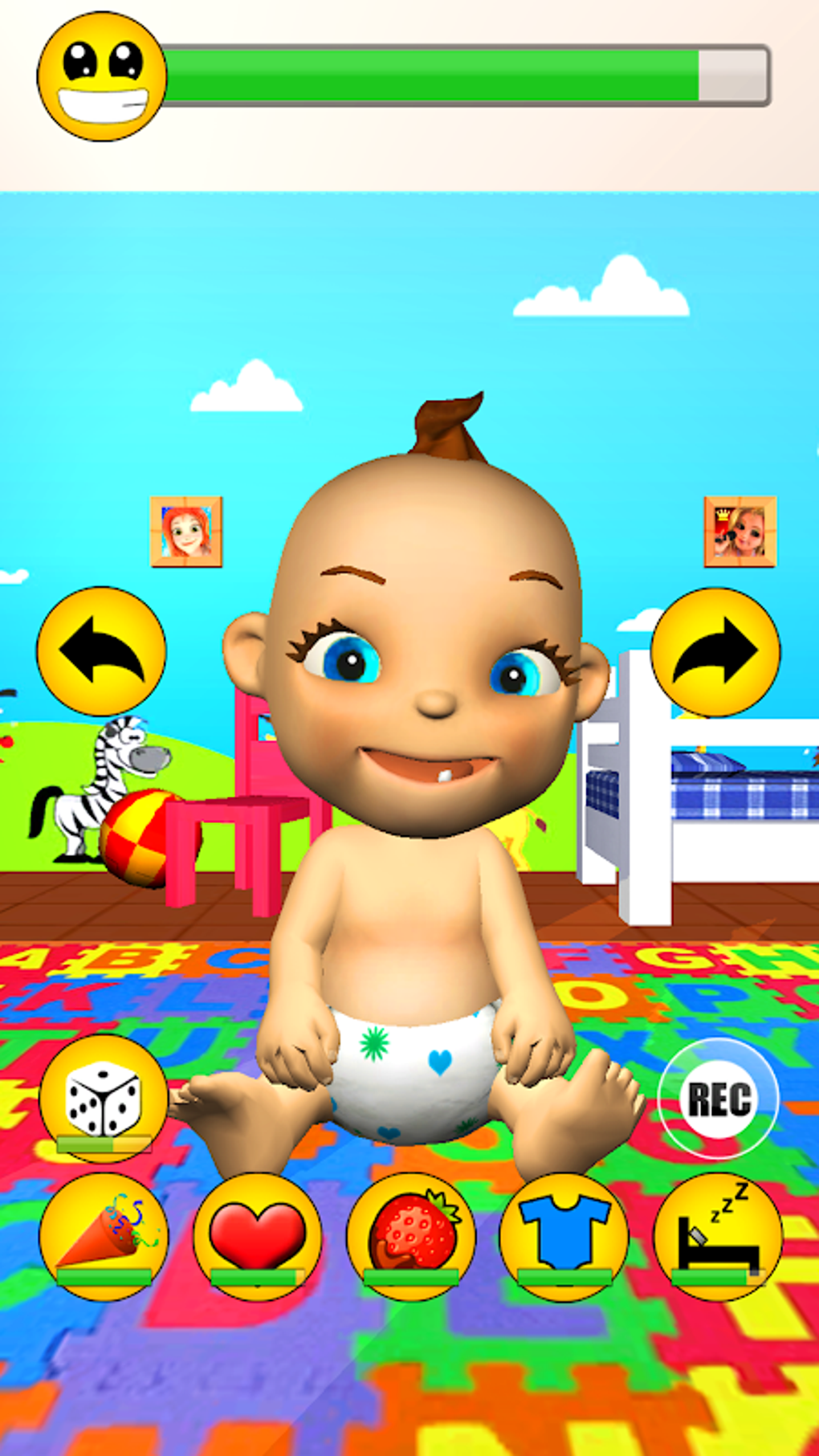 My Baby: Baby Girl Babsy for Android - Free App Download