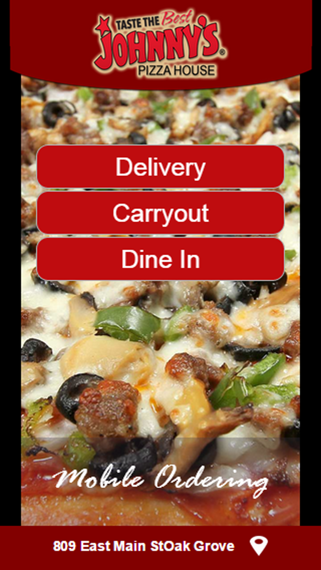 Johnnys Pizza House для iPhone — Скачать