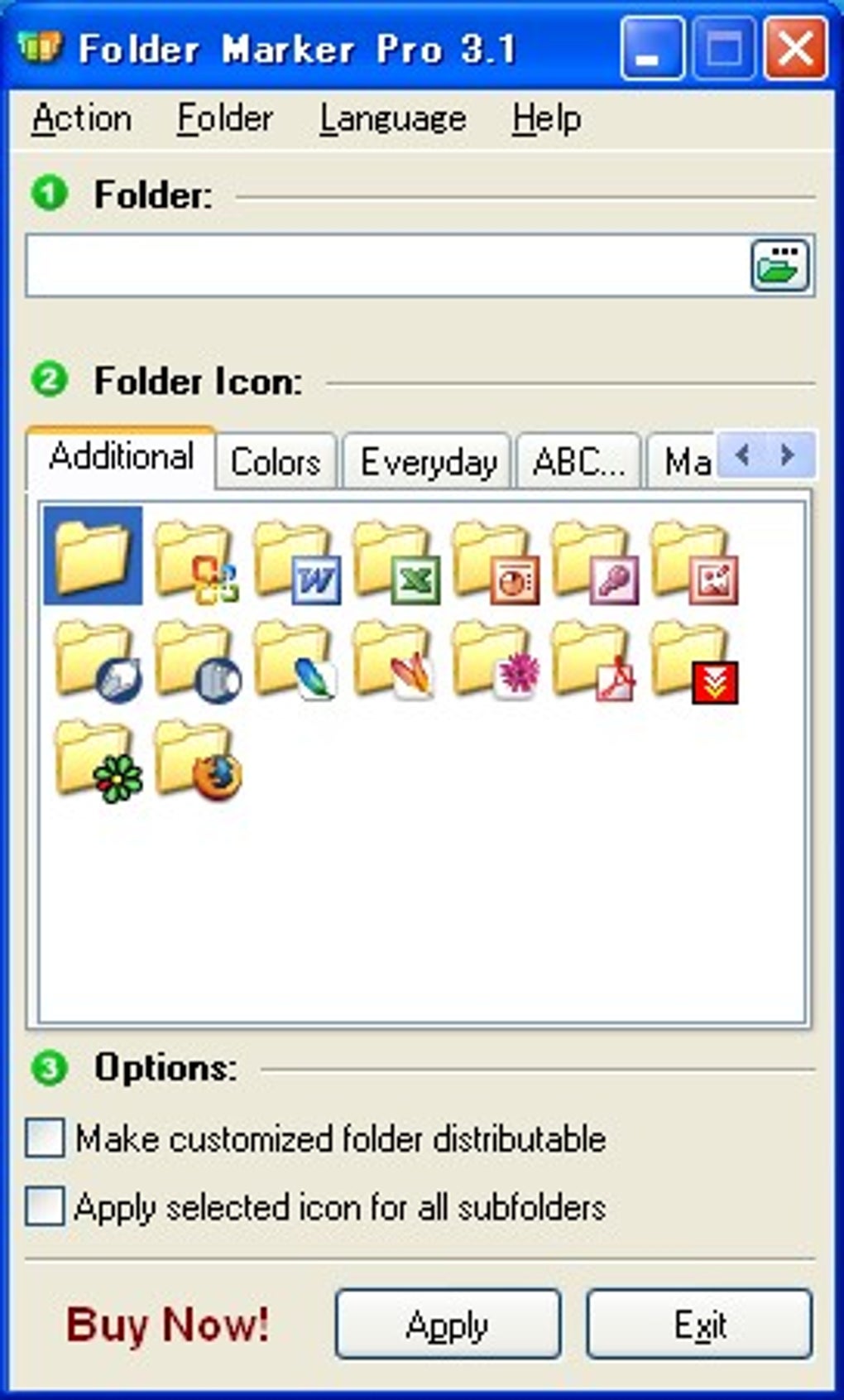 folder marker pro full indir