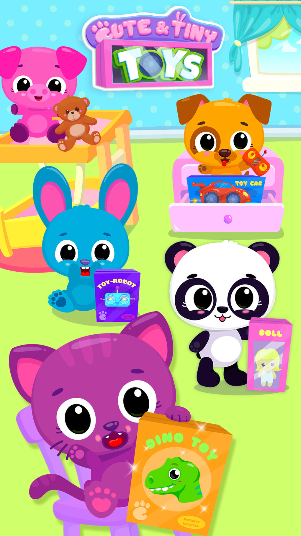 Cute Tiny Toys для iPhone — Скачать