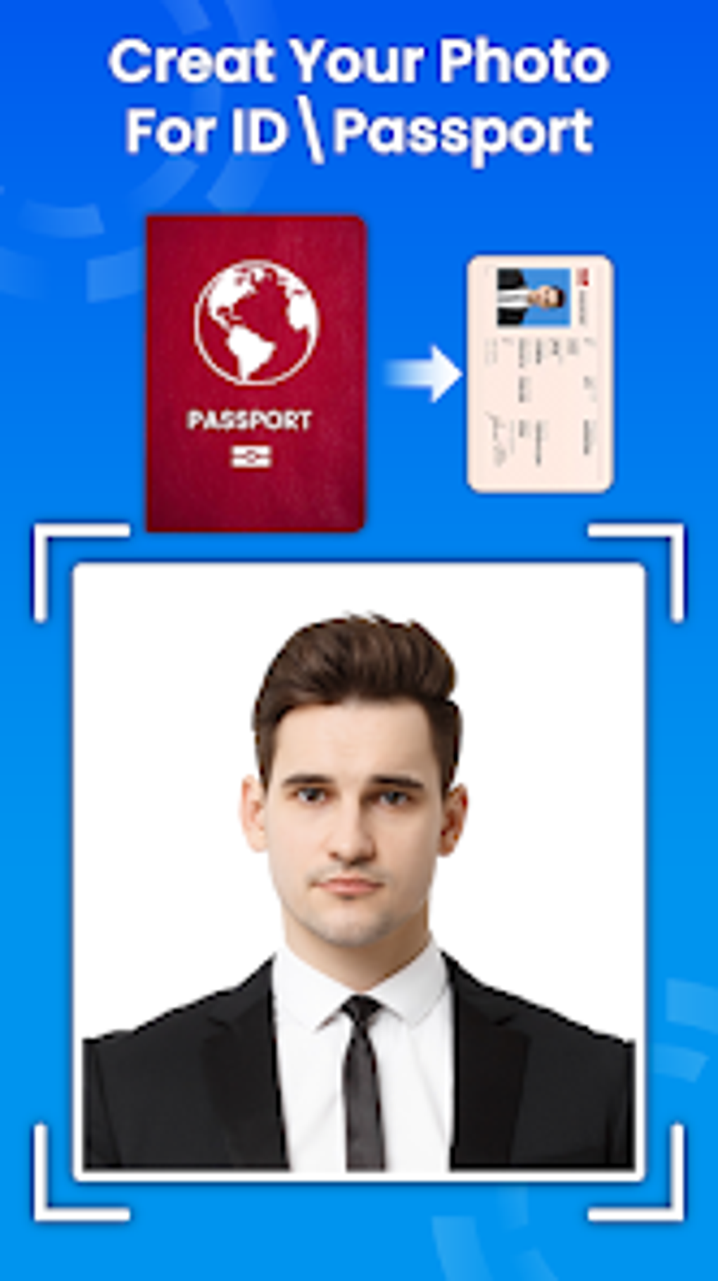 Passport Size Photo ID Maker para Android - Descargar