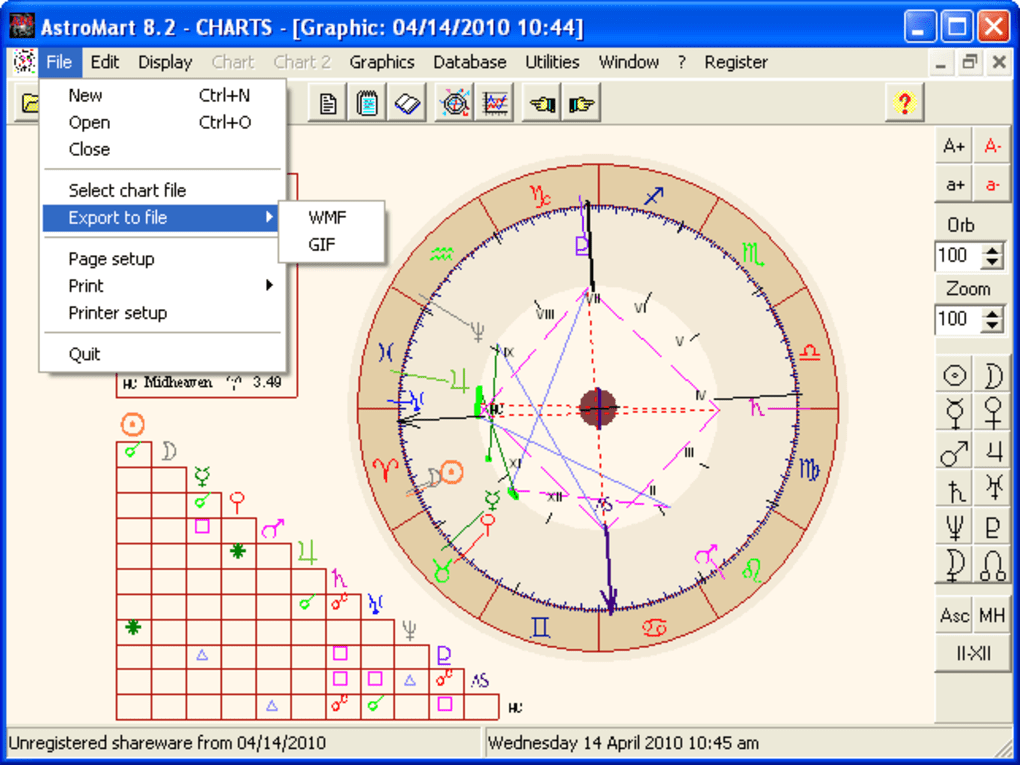 sirius astrology software free download
