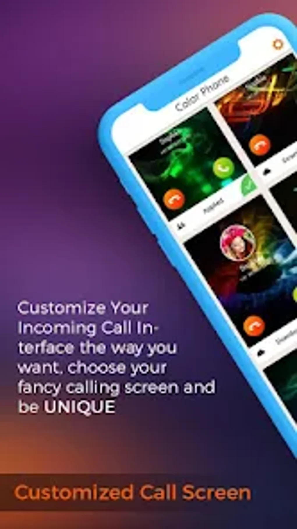 Call Color Phone Screen for Android - Download