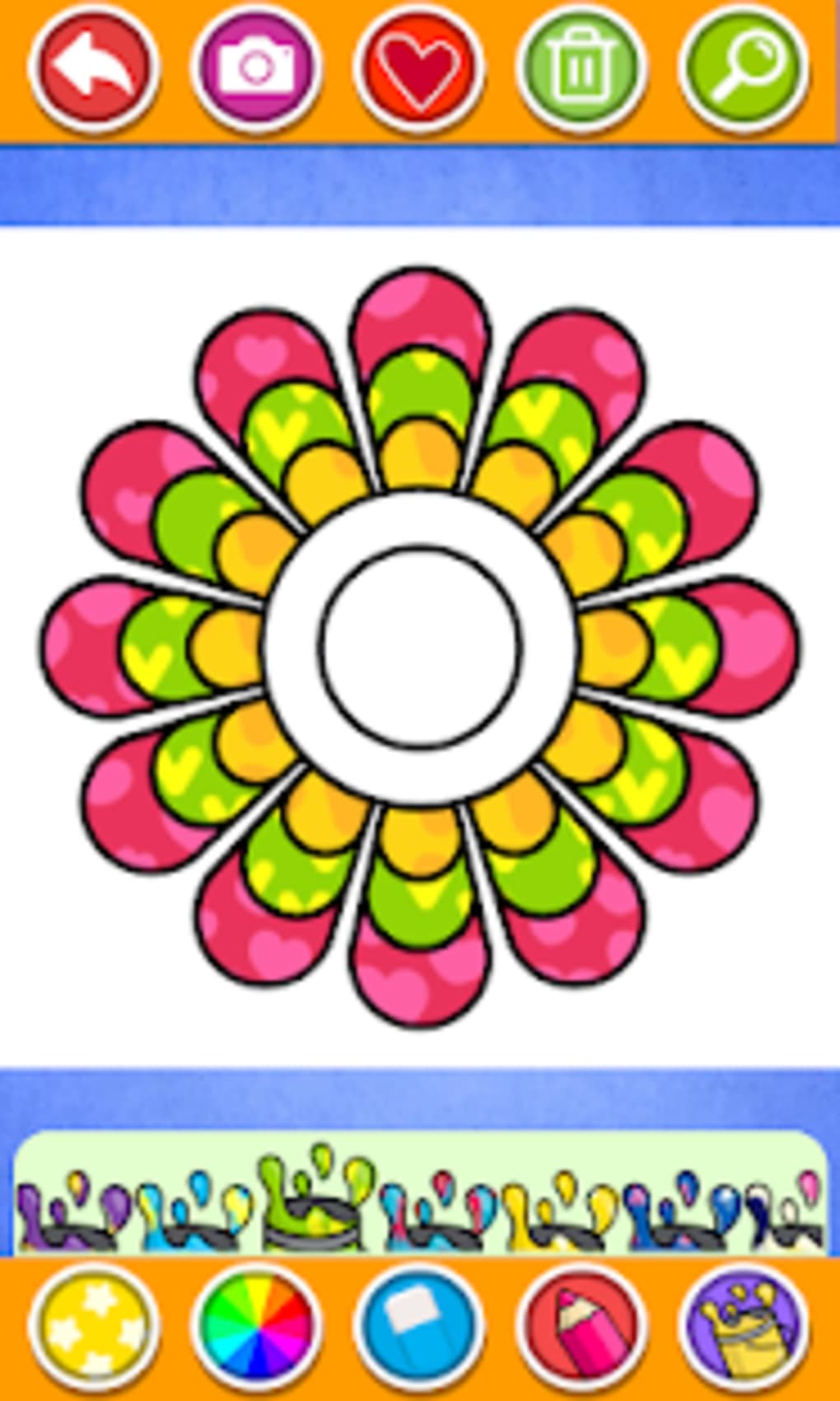Rainbow Flower Coloring and Drawing APK para Android - Descargar