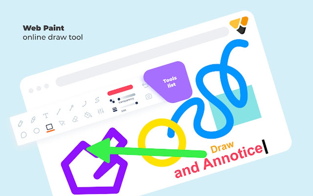Web Paint สำหรับ Google Chrome ส่วนขยาย ดาวน์โหลด
