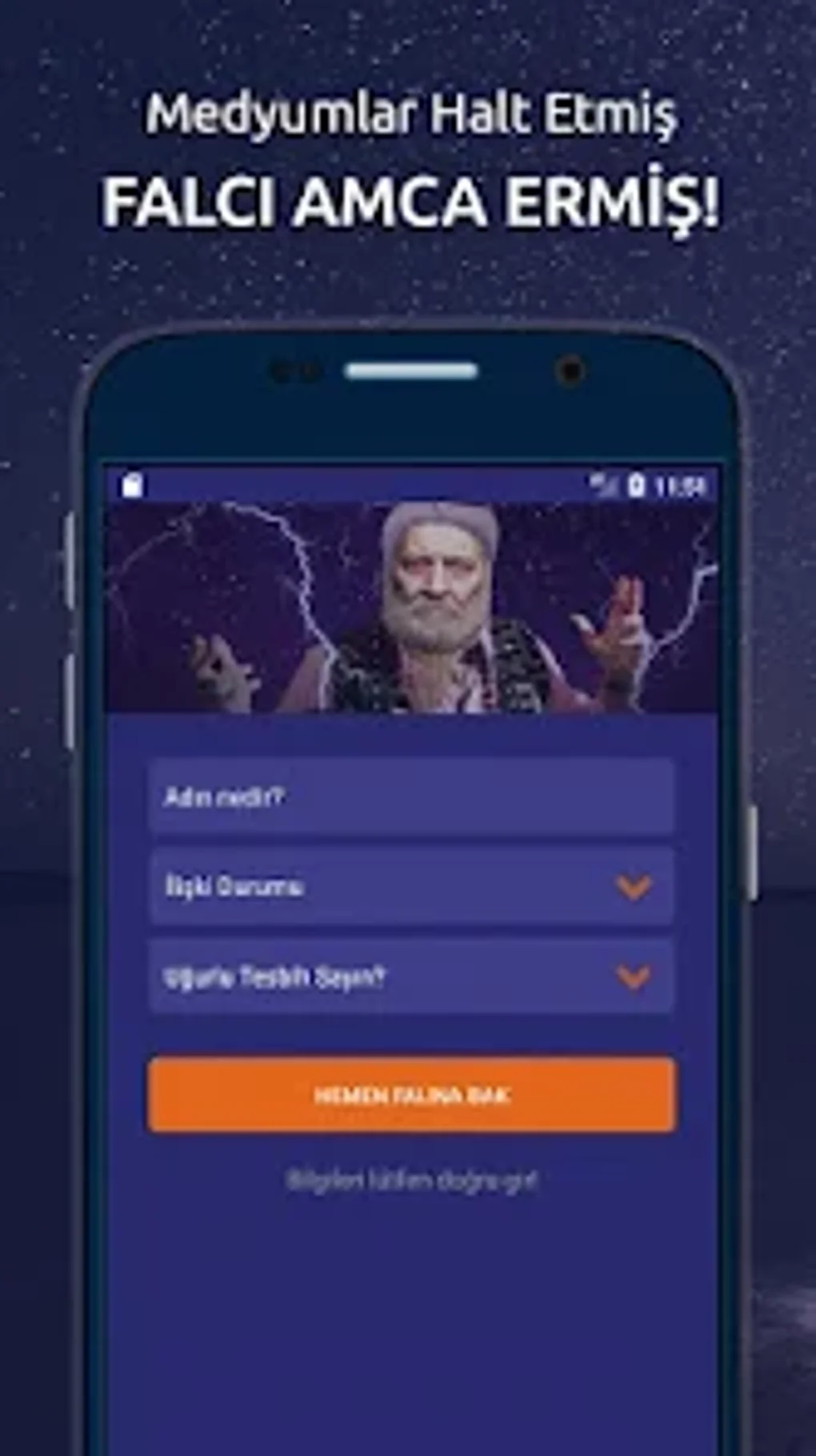 Falcı Amca - Hızlı Fal Bak для Android — Скачать