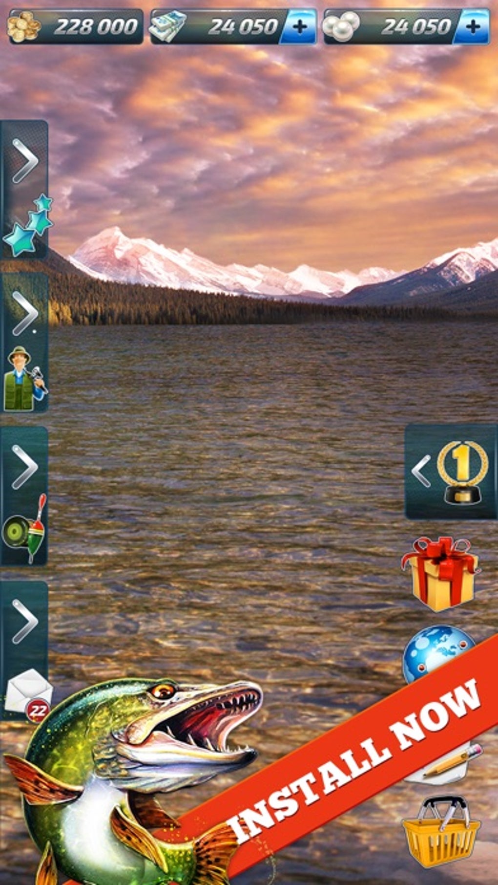 Lets Fish:Sport Fishing Games для iPhone — Скачать