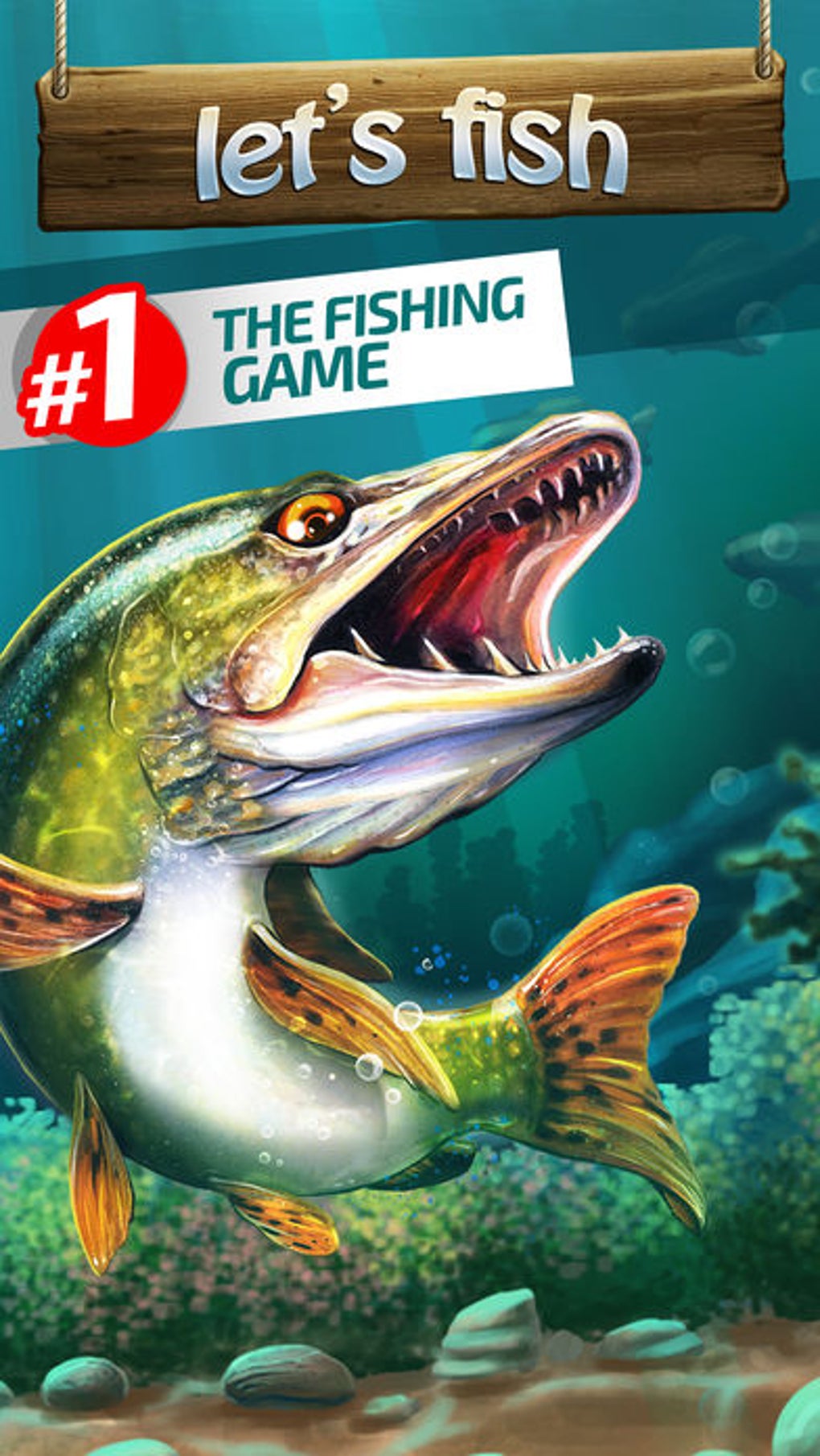 Lets Fish:Sport Fishing Games для iPhone — Скачать