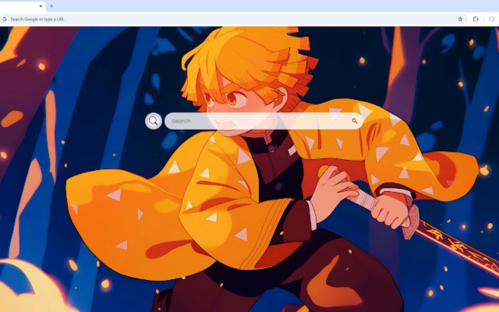 Zenitsu Agatsuma Live Wallpaper Google Chrome 용 - 확장 프로그램 다운로드