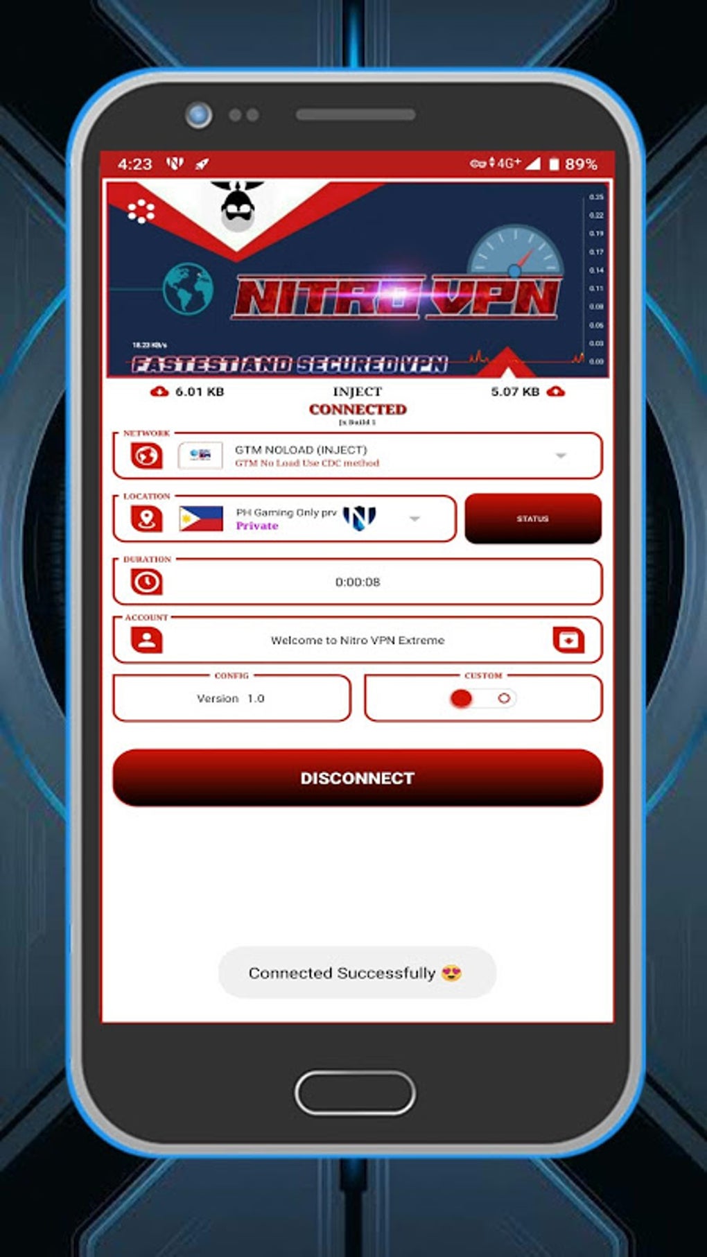 Nitro VPN Extreme APK для Android — Скачать