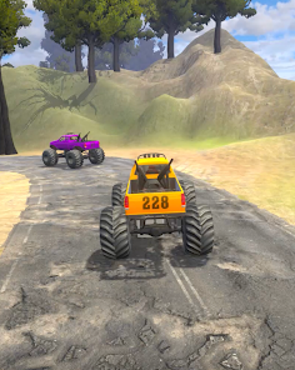 Monster Truck Race 3D для Android — Скачать