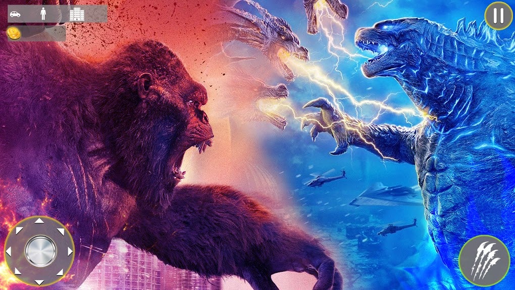 Android için Gorilla king kong vs Godzilla - İndir