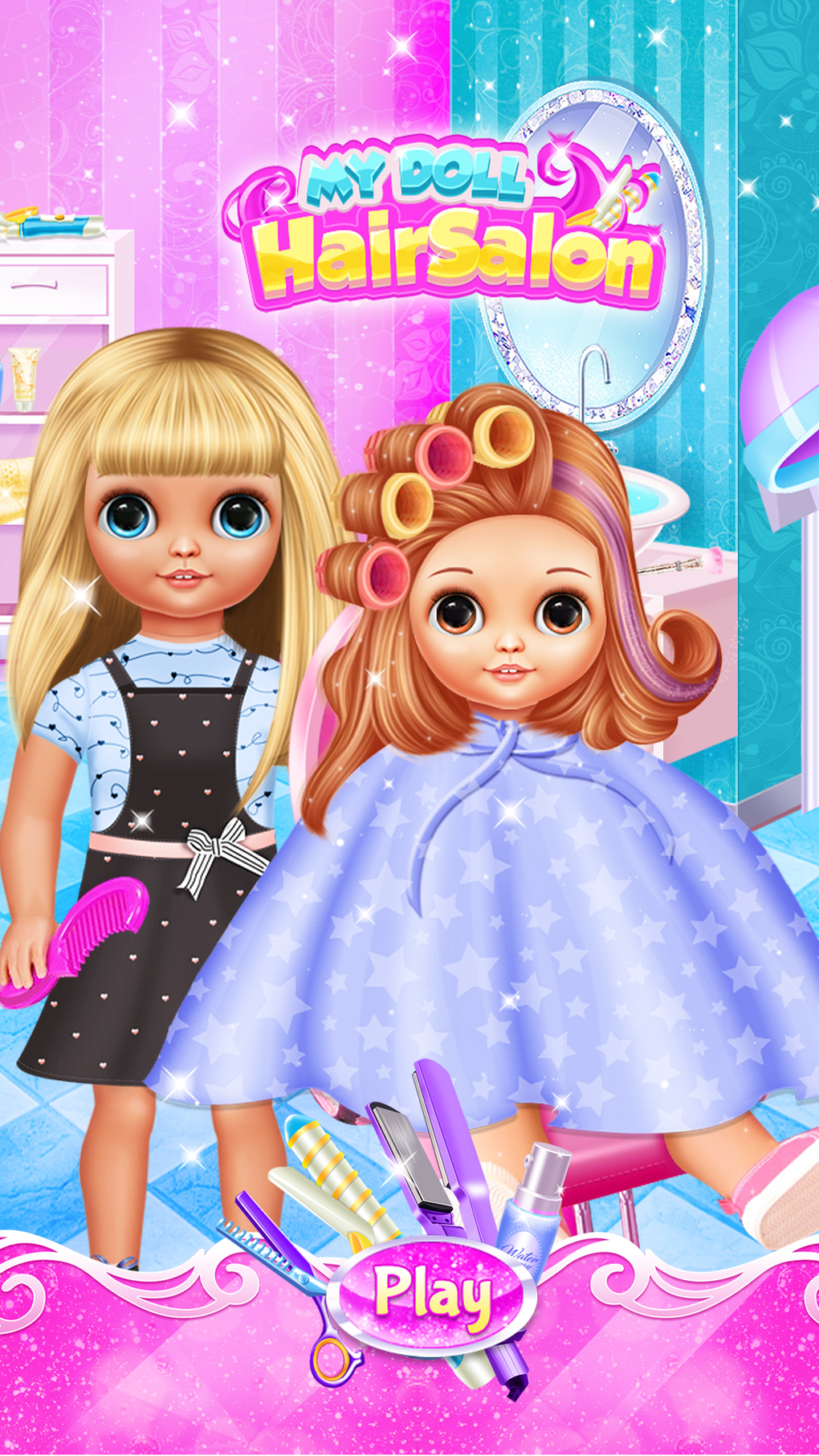 Little Girls Doll Hair Salon for iPhone - Download