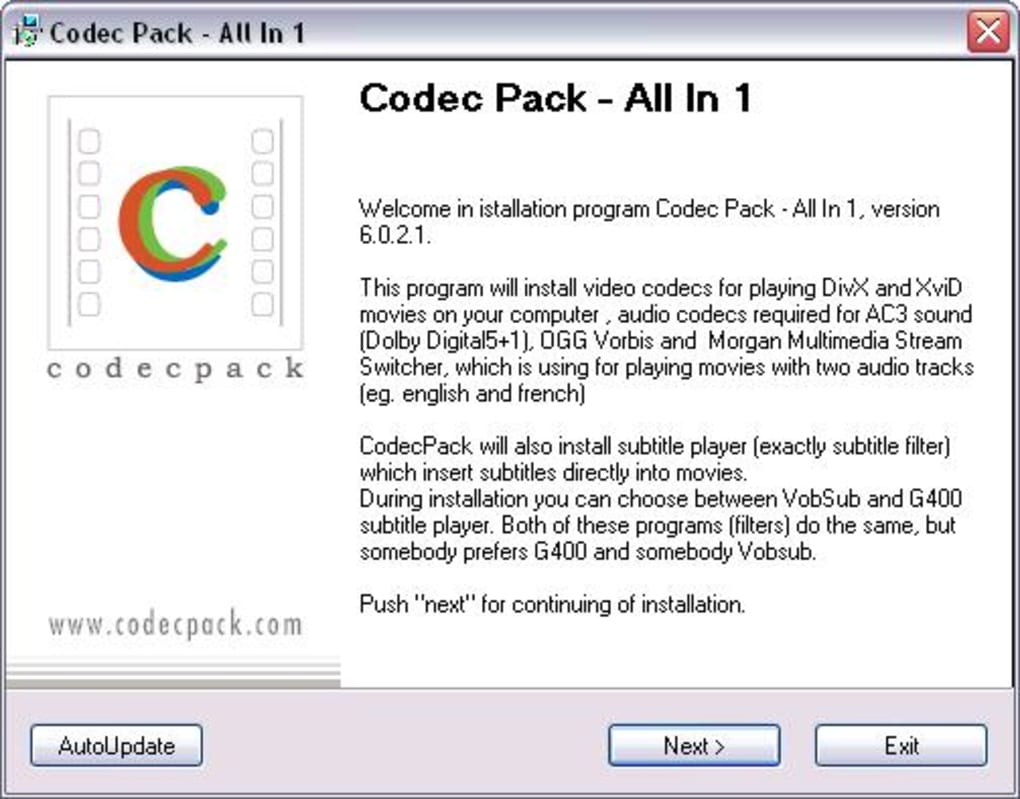 All in 1 codec pack
