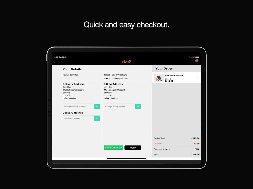 Size APK For Android Download