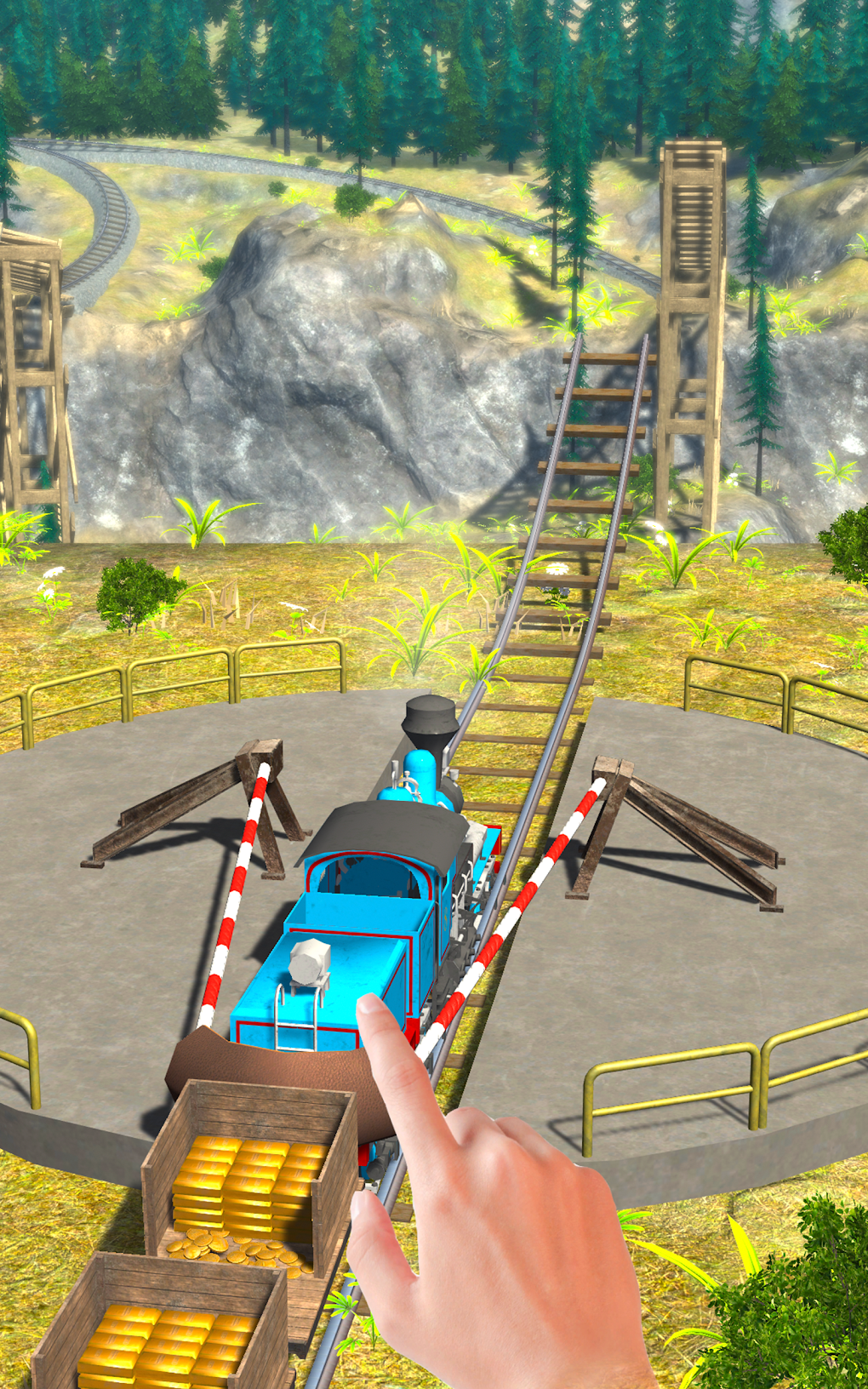 Slingshot Train для Android — Скачать